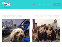 Tablet Screenshot of mytwodogsinc.com